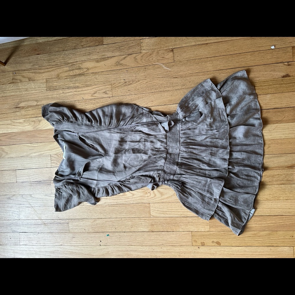 Taupe dress